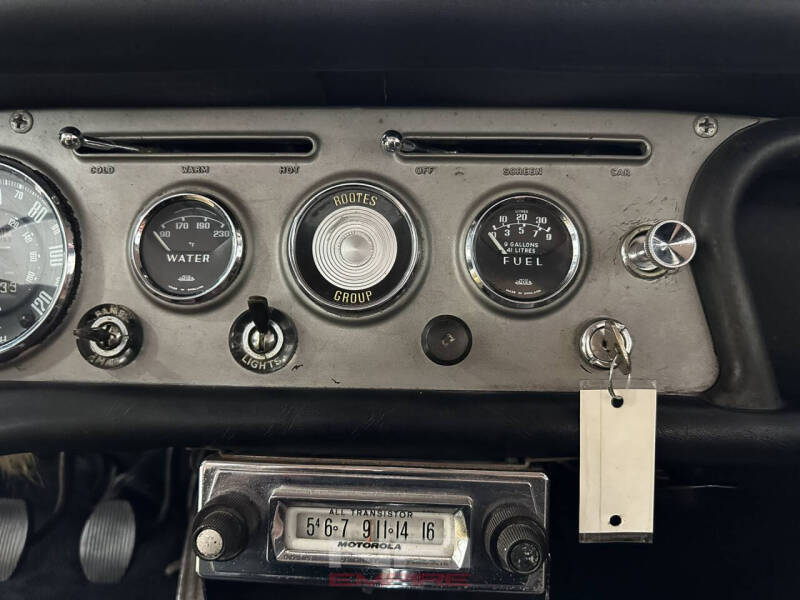 1962 Sunbeam Alpine I