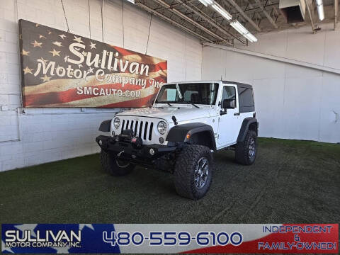 2016 Jeep Wrangler for sale at SULLIVAN MOTOR COMPANY INC. in Mesa AZ