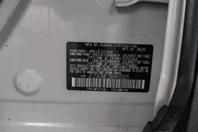 2022 Subaru Forester Wilderness