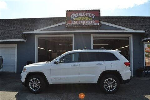 2014 Jeep Grand Cherokee for sale at Quality Pre-Owned Automotive in Cuba MO