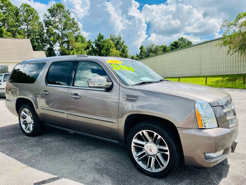 2012 Cadillac Escalade ESV for sale at J. MARTIN AUTO in Richmond Hill GA