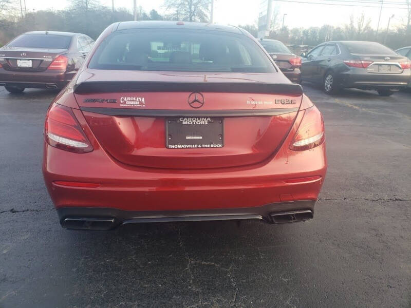 2018 Mercedes-Benz E-Class AMG E 63 S