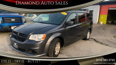 2012 Dodge Grand Caravan for sale at DIAMOND AUTO SALES LLC in Milwaukee WI