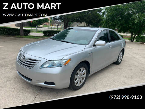 2007 Toyota Camry Hybrid for sale at Z AUTO MART in Lewisville TX