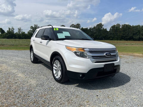 2013 Ford Explorer for sale at CRUZ AUTO SALES in Mount Olive NC