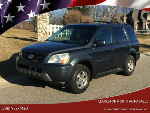 2005 Honda Pilot for sale at Clarkston North Auto Sales in Clarkston MI