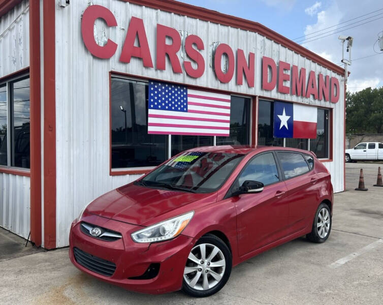 2014 Hyundai Accent for sale at Cars On Demand 2 in Pasadena TX