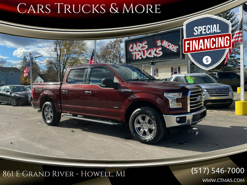 2016 Ford F-150 for sale at Cars Trucks & More in Howell MI