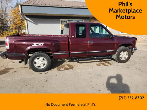 1994 Chevrolet C/K 1500 Series for sale at Phil's Marketplace Motors in Arnolds Park IA