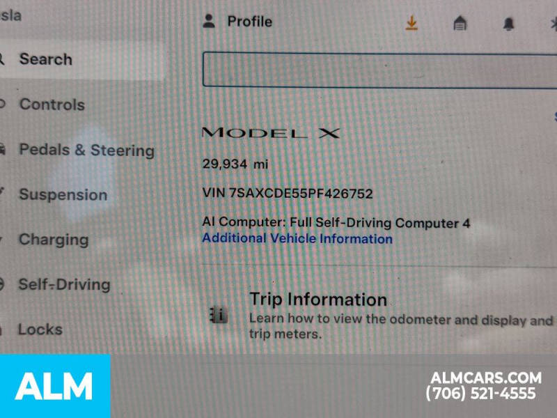 2023 Tesla Model X Standard Range