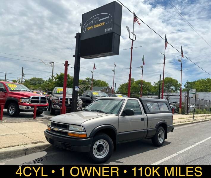 2002 Chevrolet S-10 for sale at Tony Trucks in Chicago IL