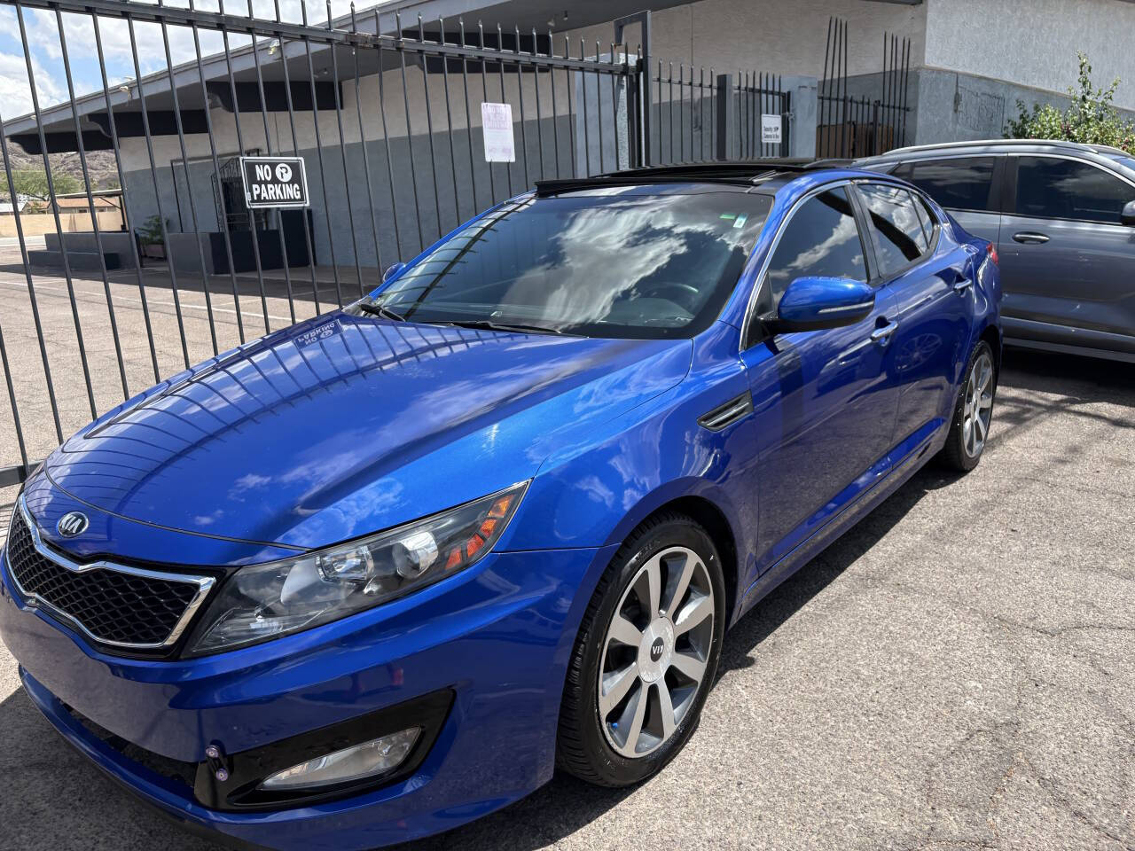 Blue 2013 Kia Optima SX SX 4dr Sedan 1