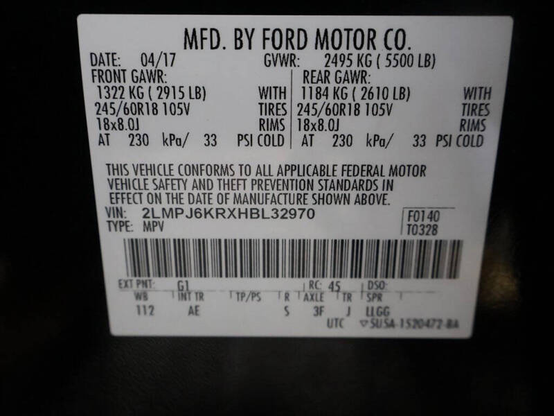 2017 Lincoln MKX Select