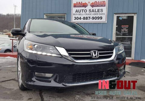 2015 Honda Accord for sale at In & Out Used Auto Sales in Bluefield WV