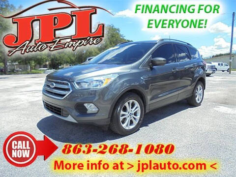 2019 Ford Escape for sale at JPL AUTO EMPIRE INC. in Lake Alfred FL