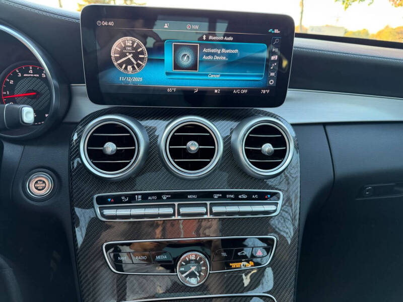 2019 Mercedes-Benz C-Class AMG C 63 S