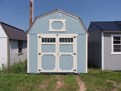  10 x 16 lofted barn for sale at Extra Sharp Autos in Montello WI