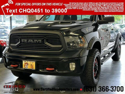 2018 RAM 1500 for sale at CERTIFIED HEADQUARTERS in Saint James NY