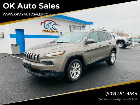 2016 Jeep Cherokee for sale at OK Auto Sales in Kennewick WA