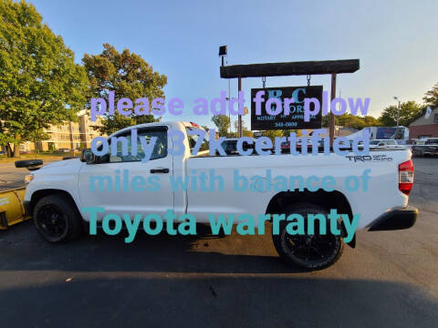 2014 Toyota Tundra for sale at R C Motors in Lunenburg MA