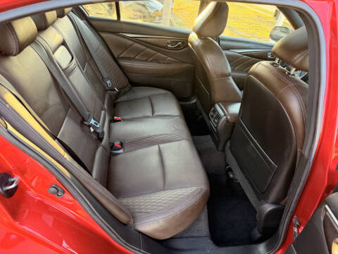 2017 Infiniti Q50 Red Sport 400