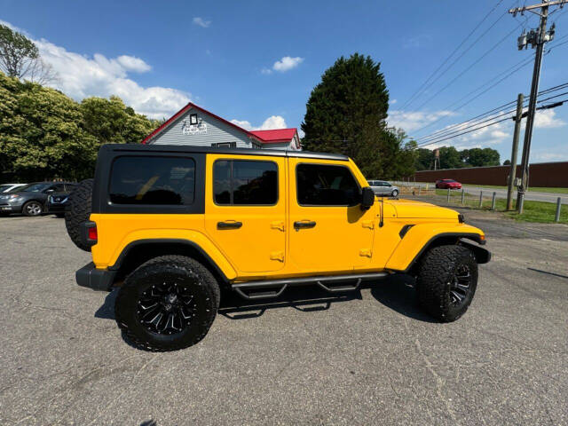 2019 Jeep Wrangler Unlimited for sale at JNF Motors in Mount Holly, NC