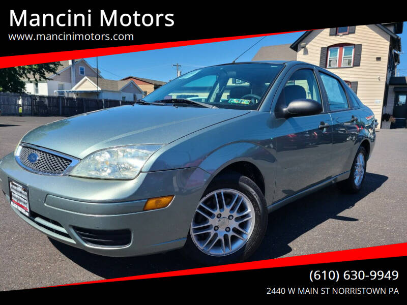 2006 Ford Focus for sale at Mancini Motors in Norristown PA