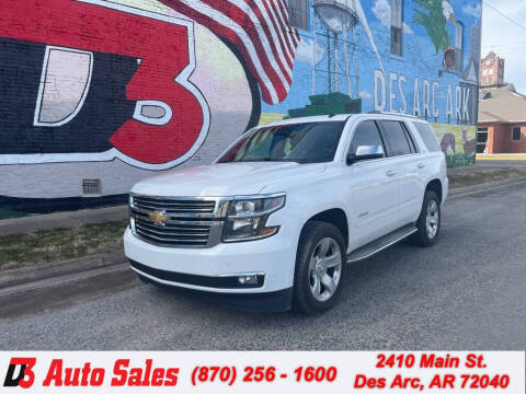 2015 Chevrolet Tahoe for sale at D3 Auto Sales in Des Arc AR