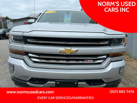 2018 Chevrolet Silverado 1500 for sale at NORM'S USED CARS INC in Wiscasset ME