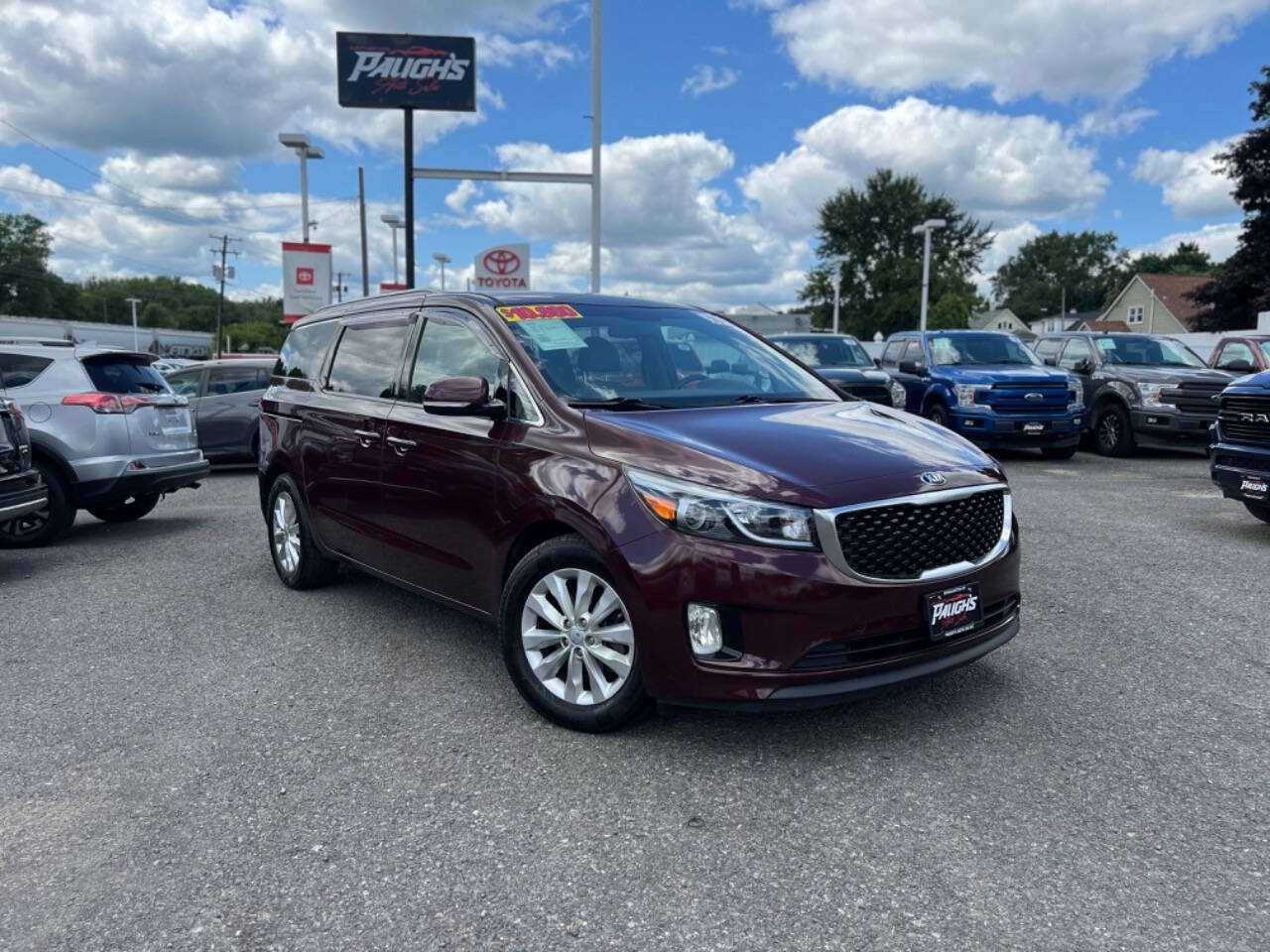 2016 Kia Sedona for sale at Paugh s Auto Sales in Binghamton, NY