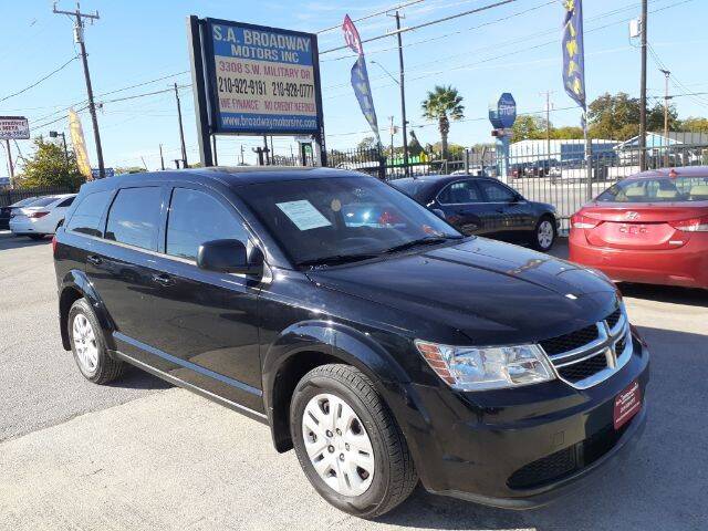 2014 Dodge Journey for sale at S.A. BROADWAY MOTORS INC in San Antonio TX