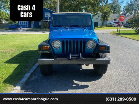 1997 Jeep Wrangler for sale at Cash 4 Cars in Patchogue NY