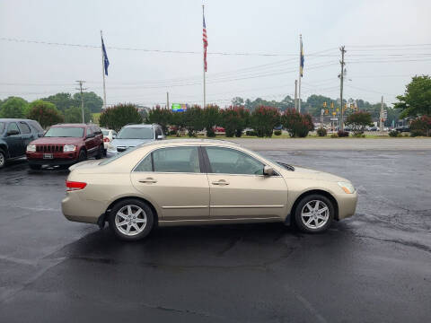2003 Honda Accord for sale at Golden Corner Auto Sales in Seneca SC