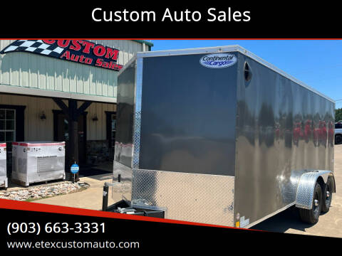 2024 Continental Cargo 7x16TA3 Enclosed Trailer for sale at Custom Auto Sales - TRAILERS in Longview TX