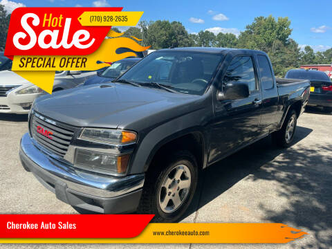 2012 GMC Canyon for sale at Cherokee Auto Sales in Acworth GA