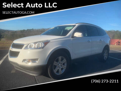 2012 Chevrolet Traverse for sale at Select Auto LLC in Ellijay GA