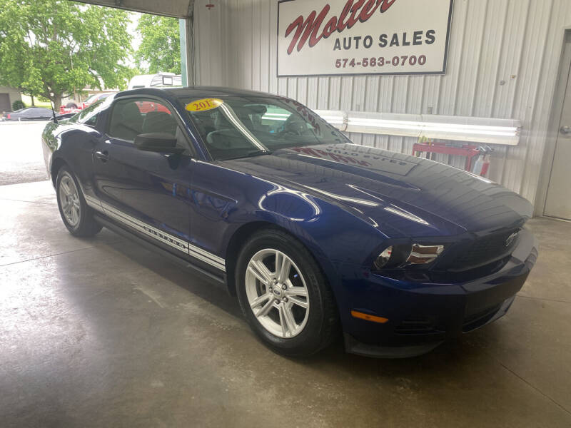2012 Ford Mustang for sale at MOLTER AUTO SALES in Monticello IN