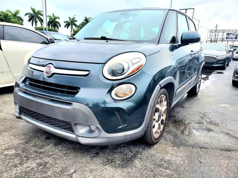 2014 FIAT 500L for sale at A Group Auto Brokers LLc in Opa-Locka FL