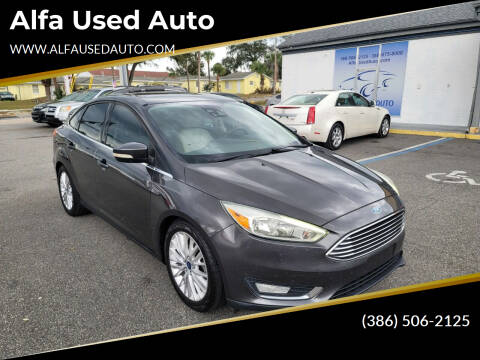 2015 Ford Focus for sale at Alfa Used Auto in Holly Hill FL
