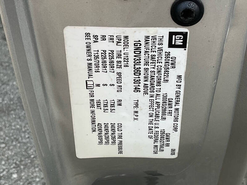 2006 Chevrolet Uplander