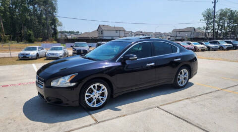 2012 Nissan Maxima for sale at ALWAYS MOTORS in Spring TX