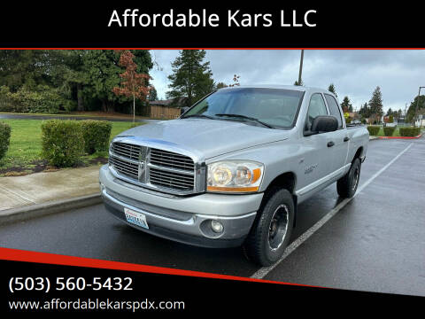 2006 Dodge Ram 1500 for sale at Affordable Kars LLC in Portland OR