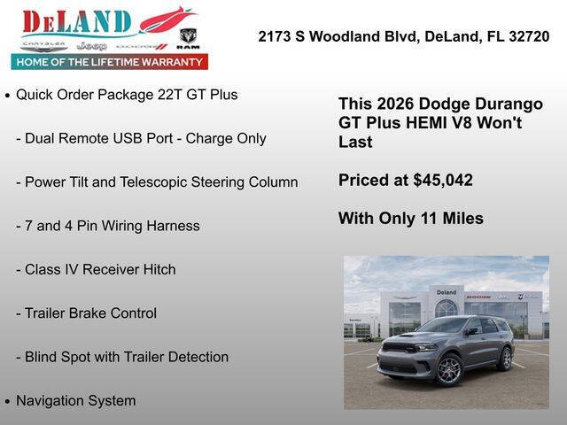 2026 Dodge Durango