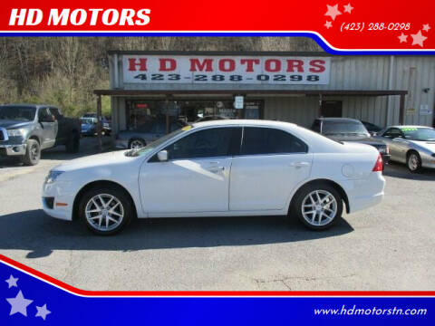 2011 Ford Fusion for sale at HD MOTORS in Kingsport TN