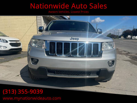 2013 Jeep Grand Cherokee for sale at Nationwide Auto Sales in Melvindale MI