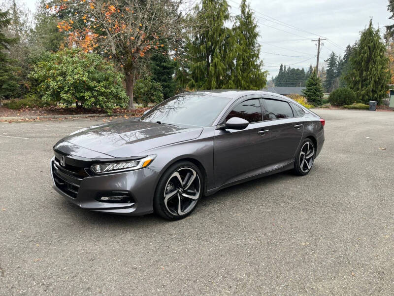 Used 2018 Honda Accord Sport with VIN 1HGCV1F31JA228950 for sale in Federal Way, WA