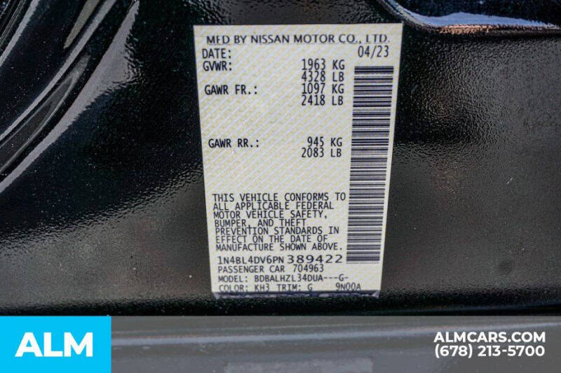 2023 Nissan Altima 2.5 SV