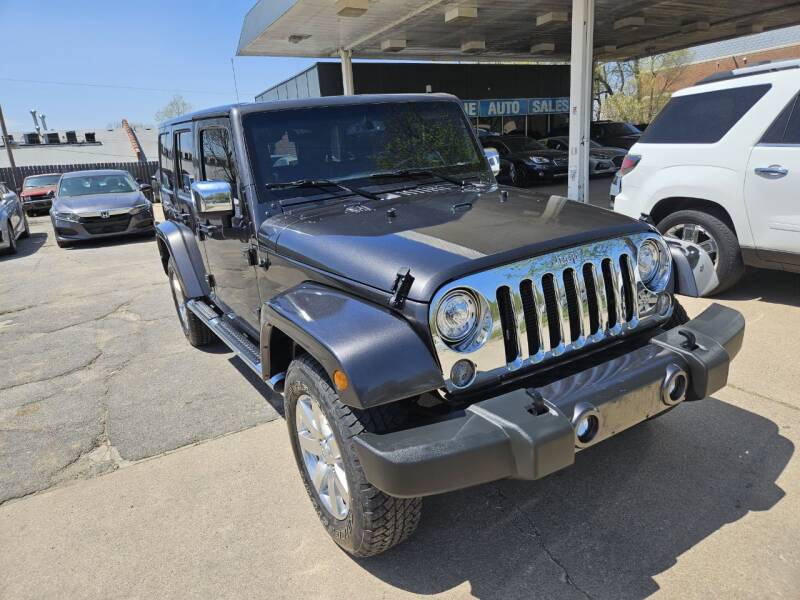 2017 Jeep Wrangler Unlimited for sale at Divine Auto Sales LLC in Omaha NE