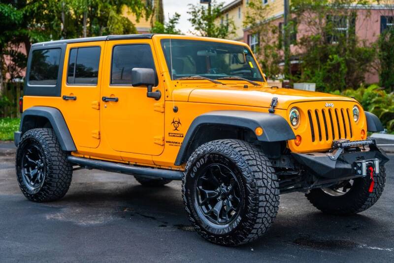 2012 Jeep Wrangler Unlimited for sale at South Florida Jeeps in Fort Lauderdale FL