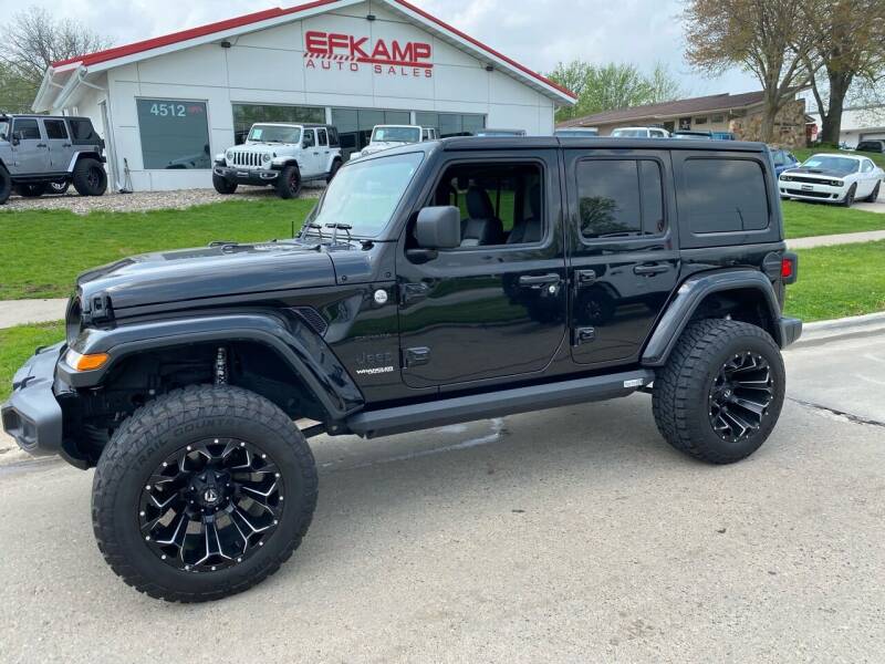 2020 Jeep Wrangler Unlimited for sale at Efkamp Auto Sales LLC in Des Moines IA